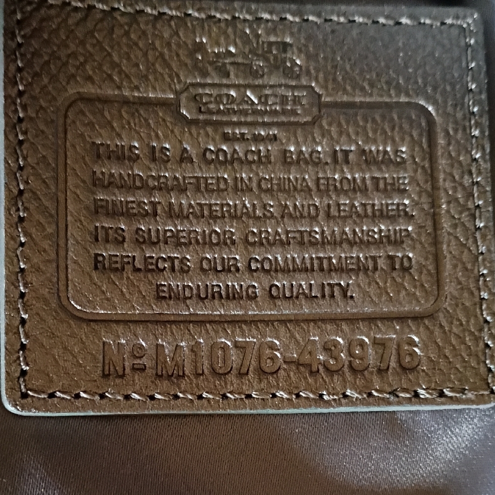 Coach Metallic Sutton Signature Crossbody - Picture 12 of 15